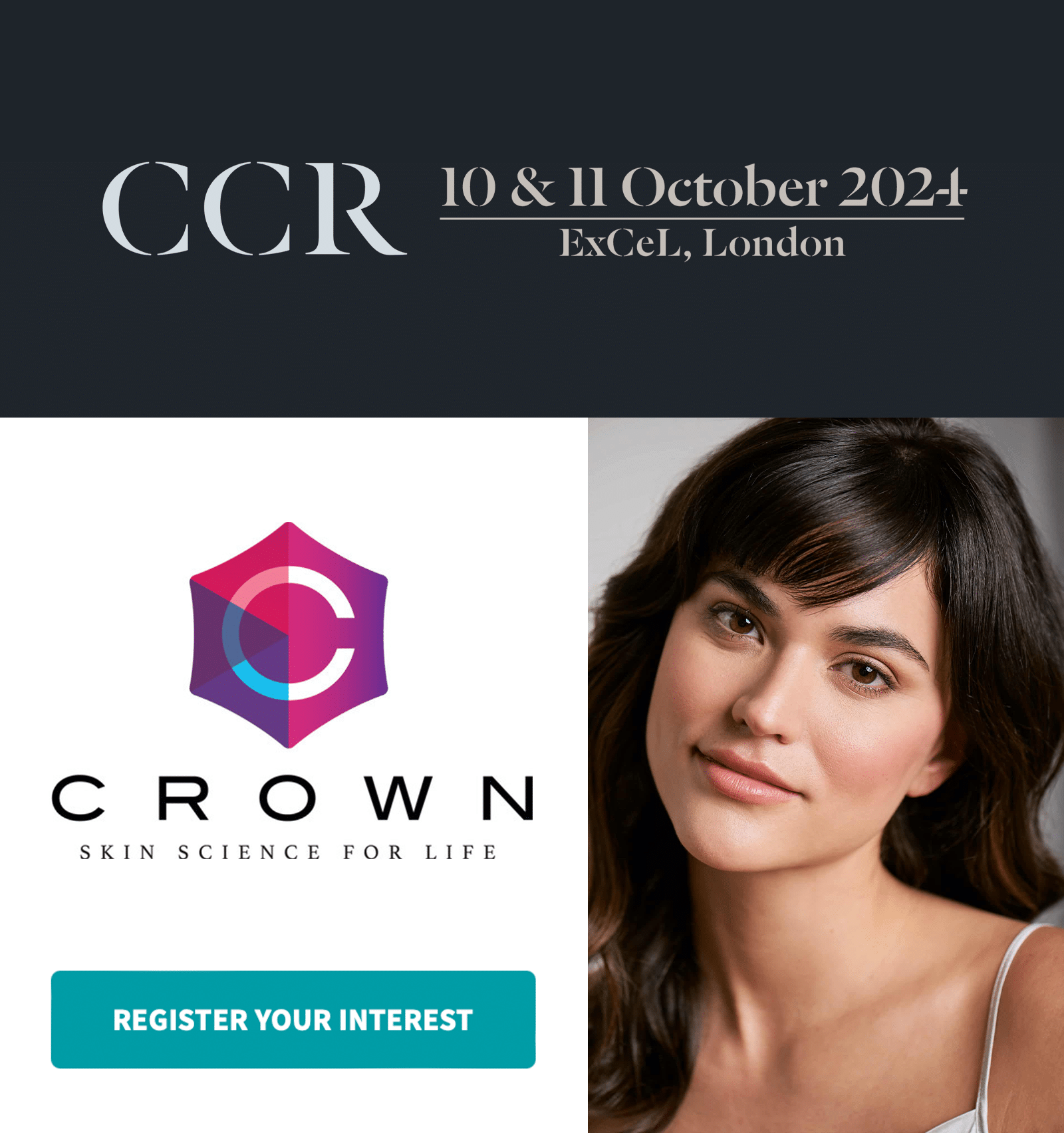 JOIN US AT THE CCR CONFERENCE 10TH & 11TH OCTOBER 2024 EXCEL LONDON